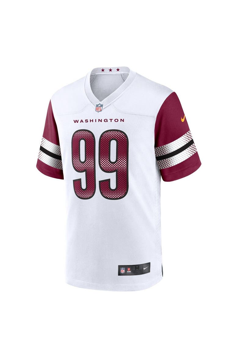 Men's Nike Chase Young White Washington Commanders Game Jersey, Alternate, color, White