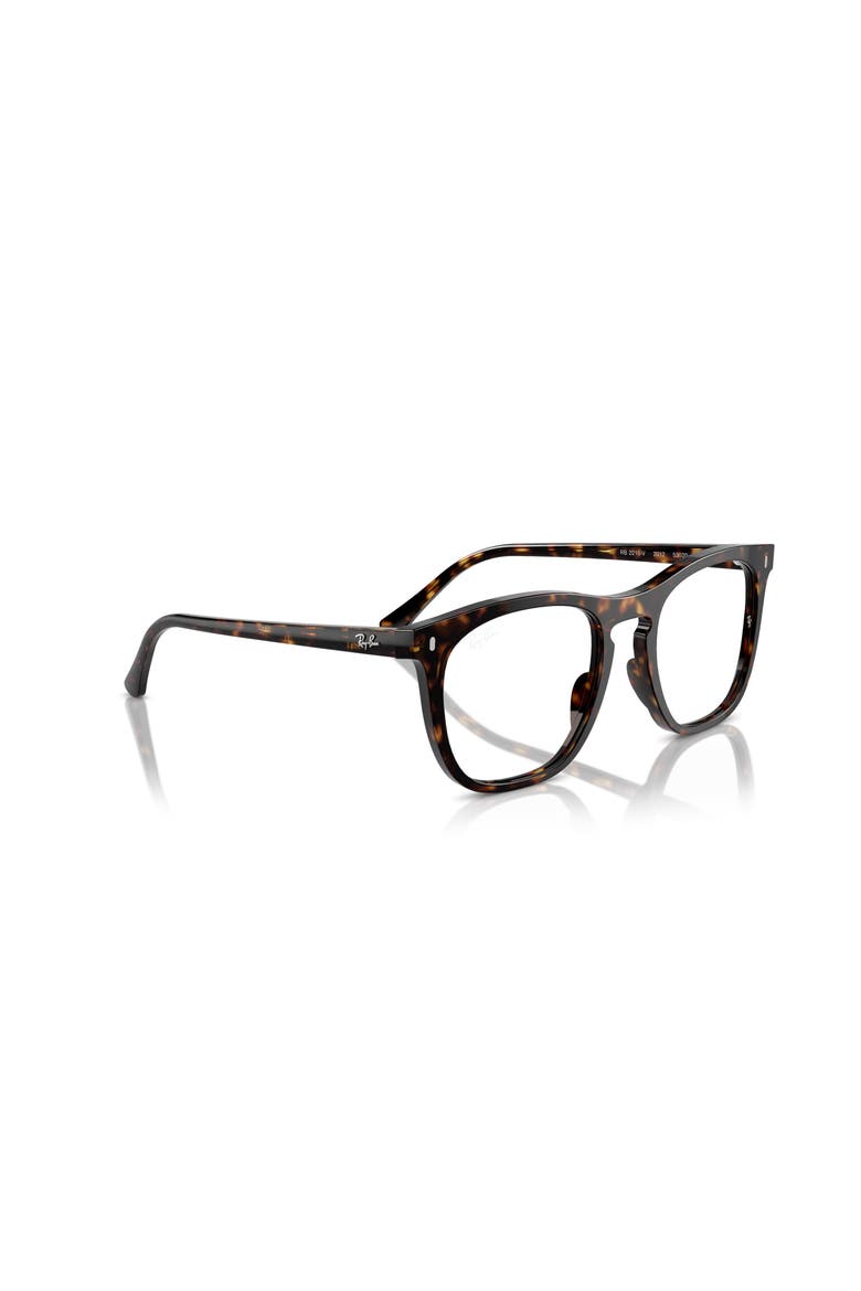 53mm Square optical glasses, Alternate, color, Tortoise