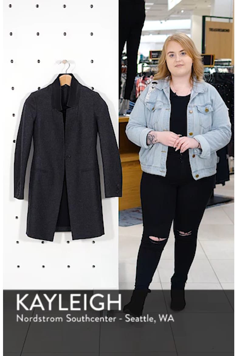 Lyla Wool Blend Coat video