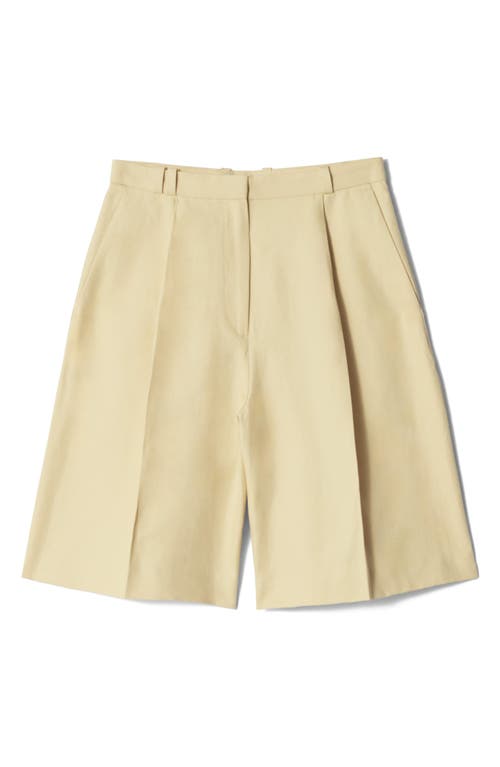 & Other Stories Cotton Blend Bermuda Shorts