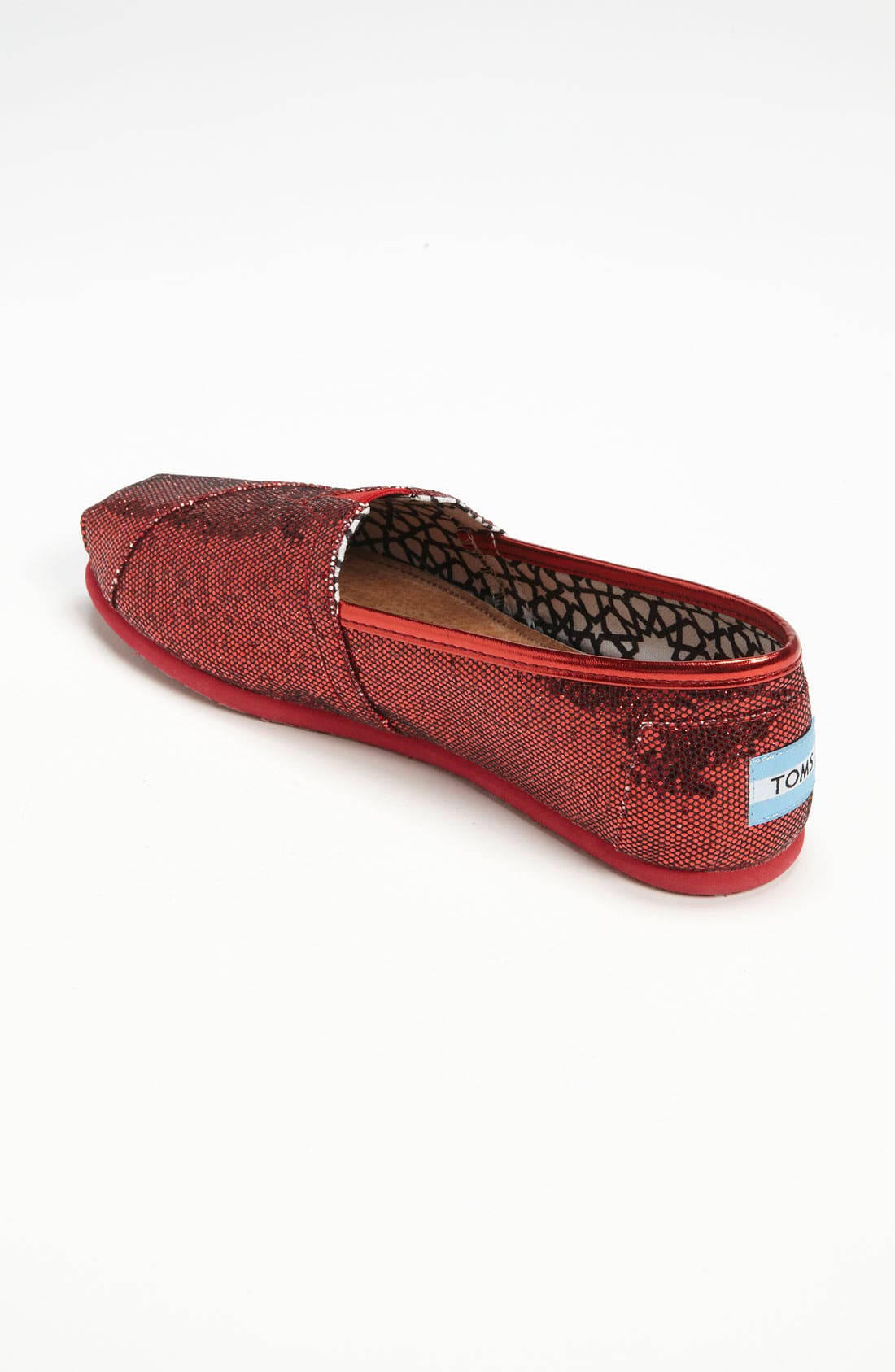 'Classic - Glitter' Slip-On, Alternate, color, RED