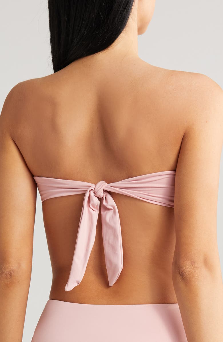 FARM Rio Rose Beaded Strapless Bikini Top, Alternate, color, 