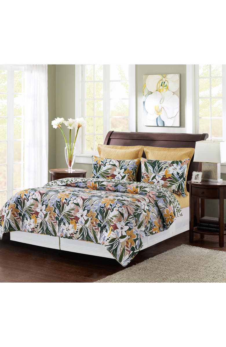 C&F Home Joelle Bedding Quilt Set, Alternate, color, Yellow