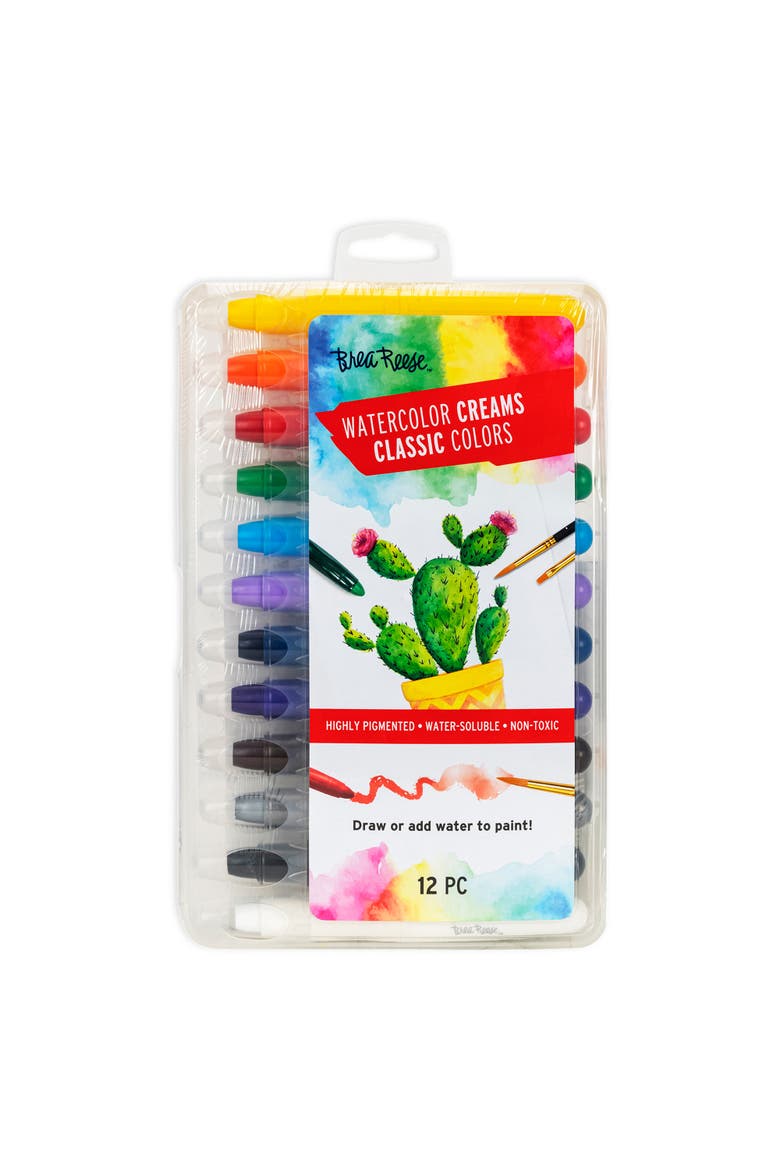 Watercolor Creams 12Pc, Main, color, Multicolored