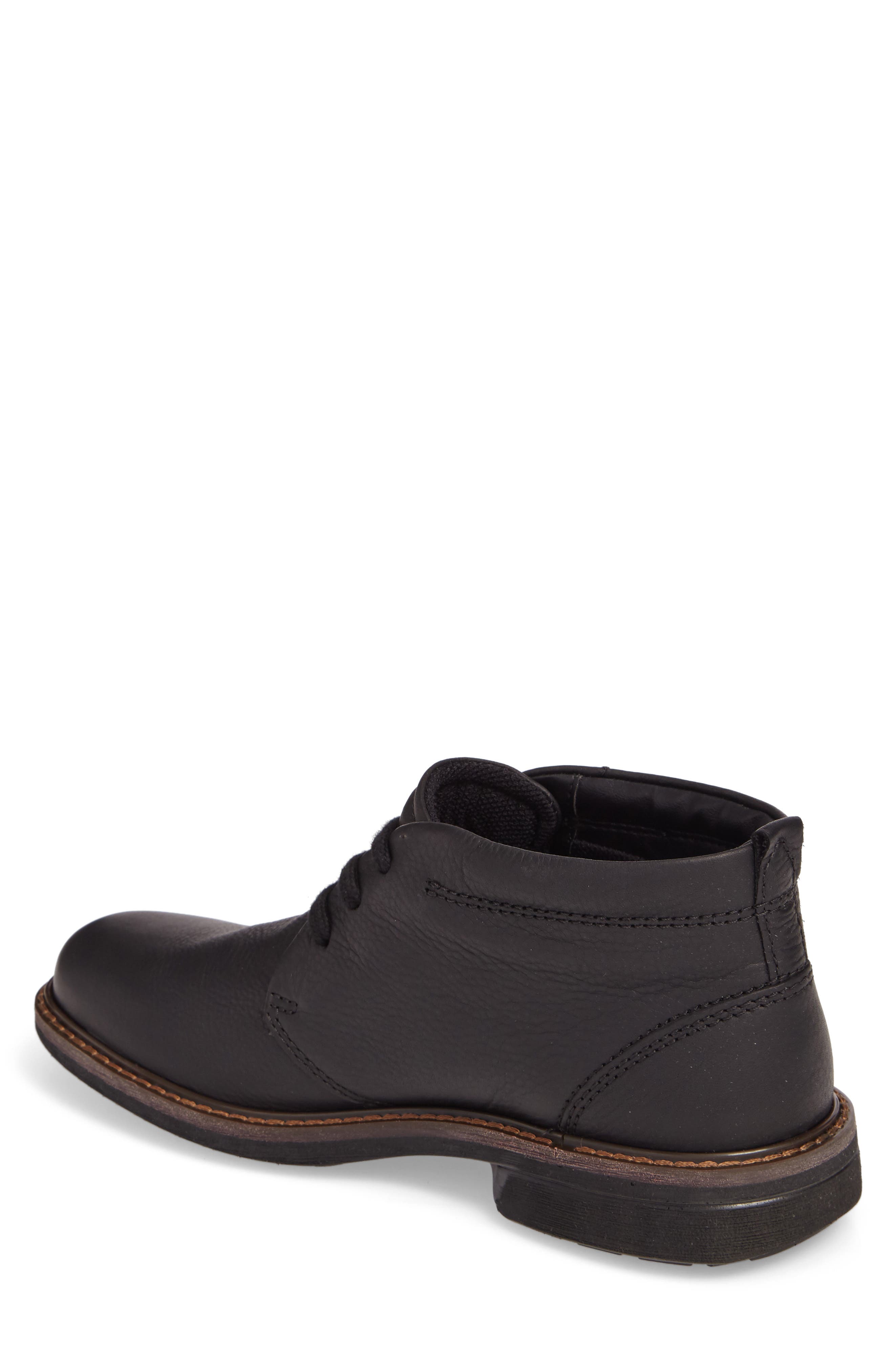 Turn Gore-Tex® Waterproof Chukka Boot, Alternate, color, BLACK NUBUCK
