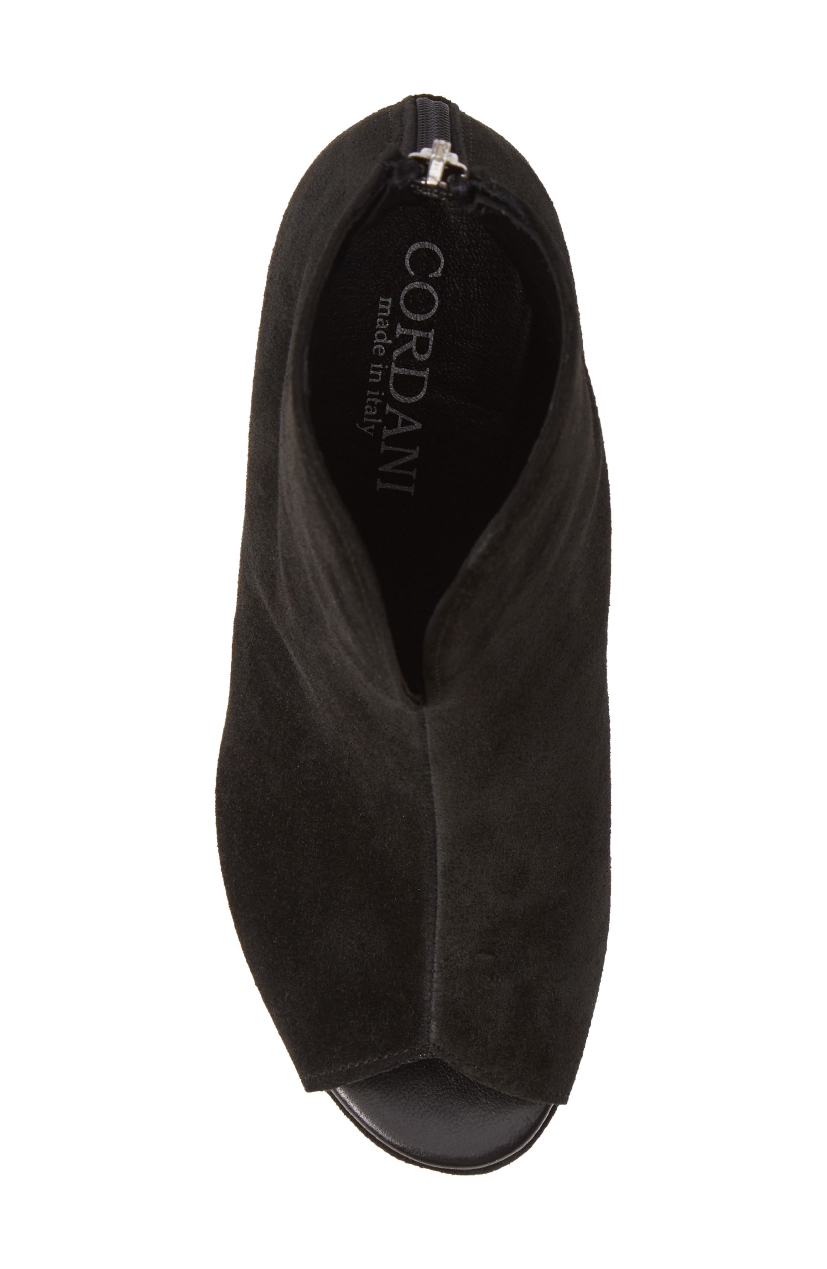 Cordani Tabbi Peep Toe Bootie, Alternate, color, 
