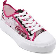 KARL LAGERFELD PARIS Gilianne Mesh Platform Sneaker