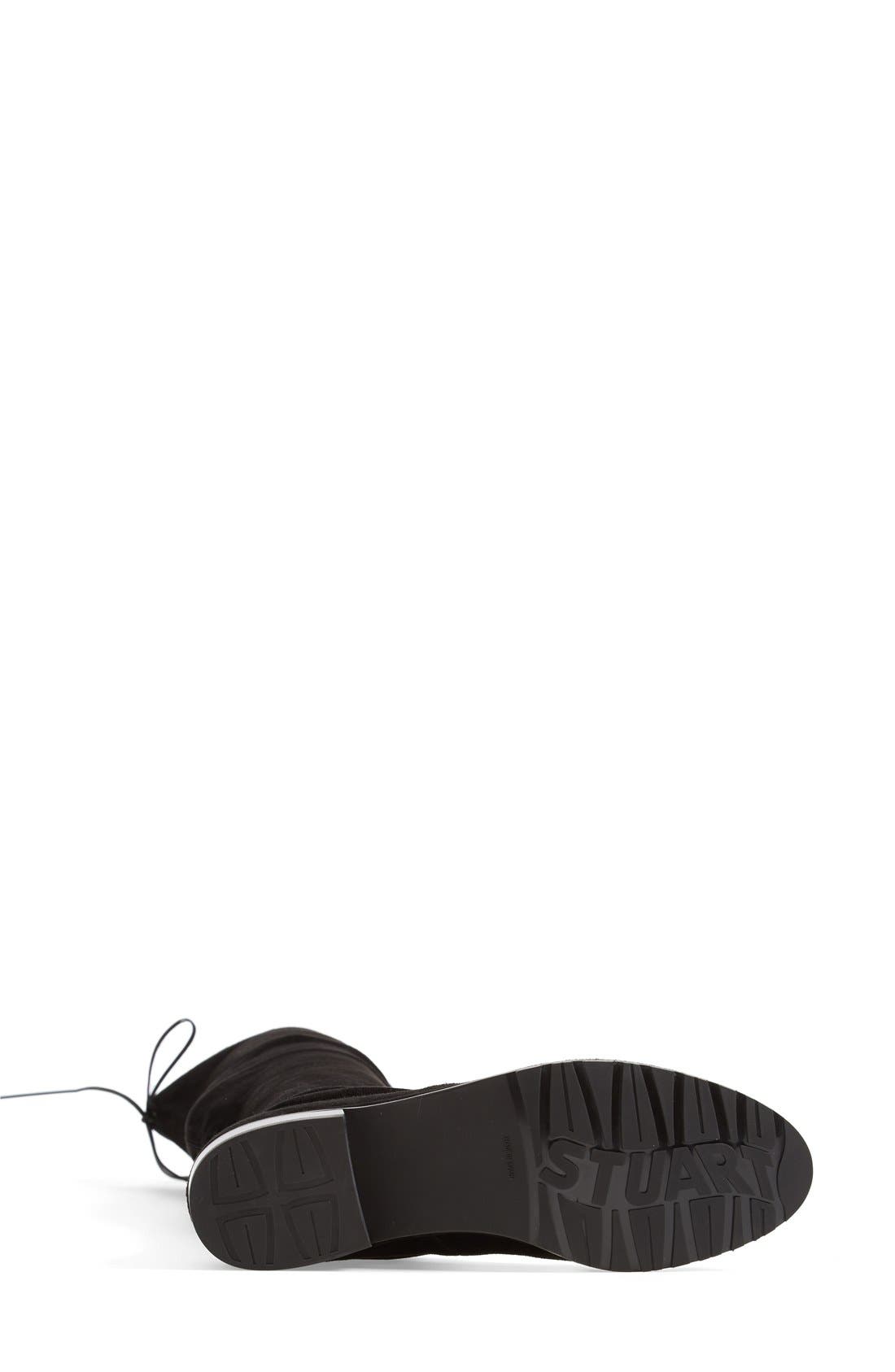 Stuart Weitzman 'Lowland' Over the Knee Boot, Alternate, color, 