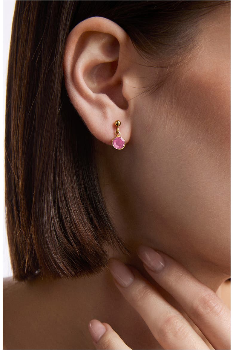 1980s Vintage Swarovski Earrings, Alternate, color, Swarovski