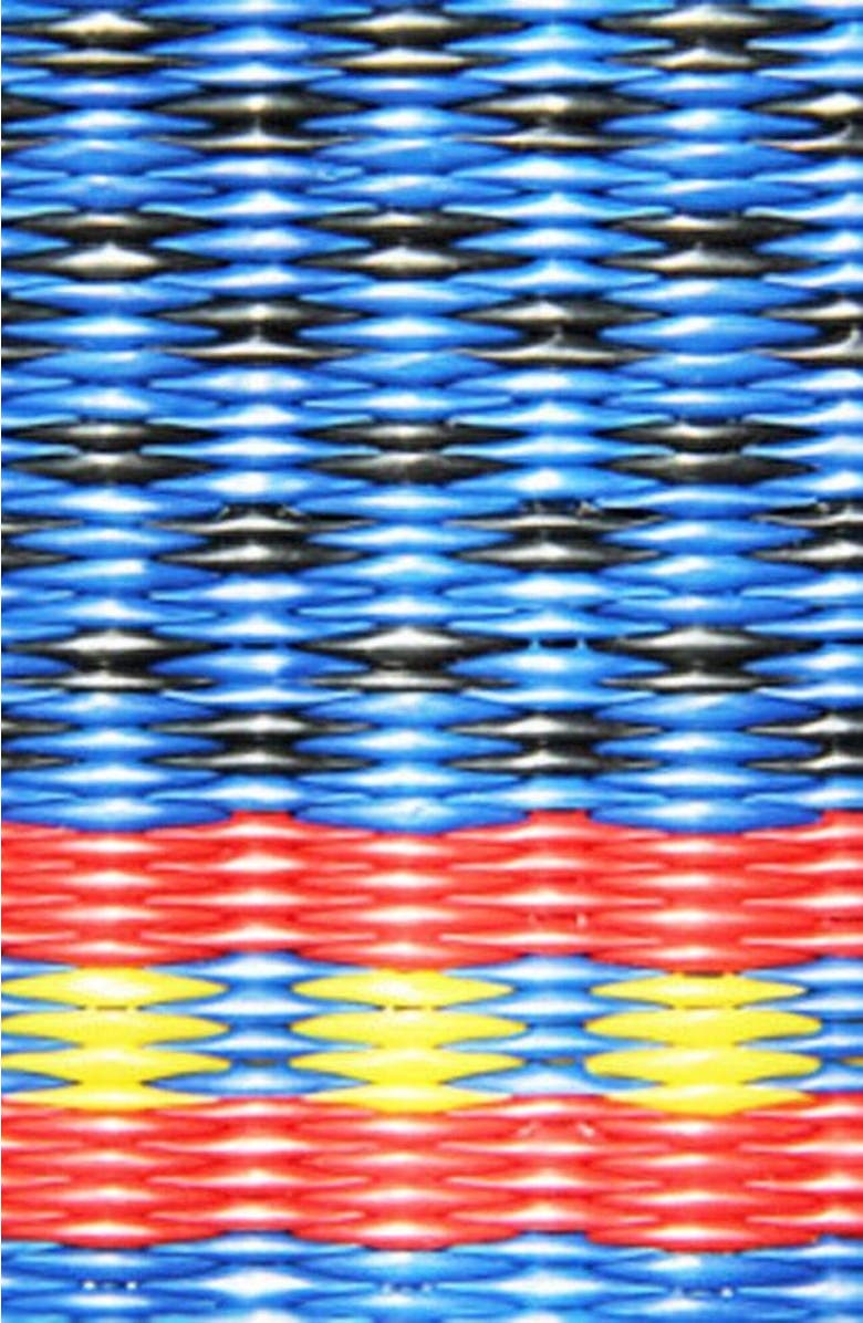 Mad Mats Serape Dark Blue, Alternate, color, Dark Blue