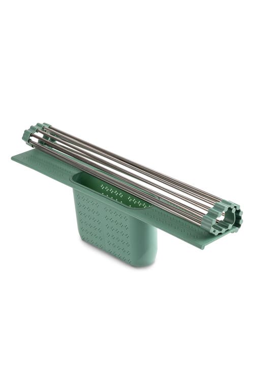 Core Kitchen Roll Up Drying Mat In Green