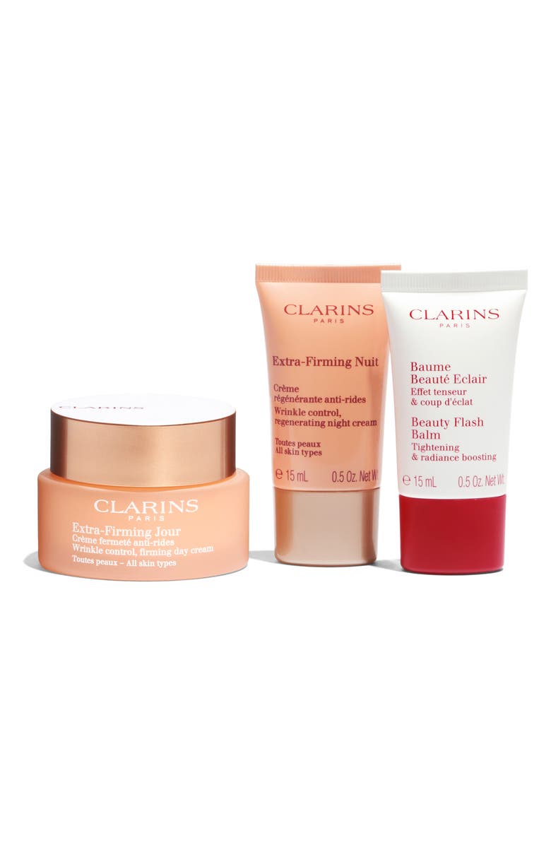 Clarins Extra-Firming & Smoothing Skin Care Starter Set (Limited Edition) $141 Value, Alternate, color, 
