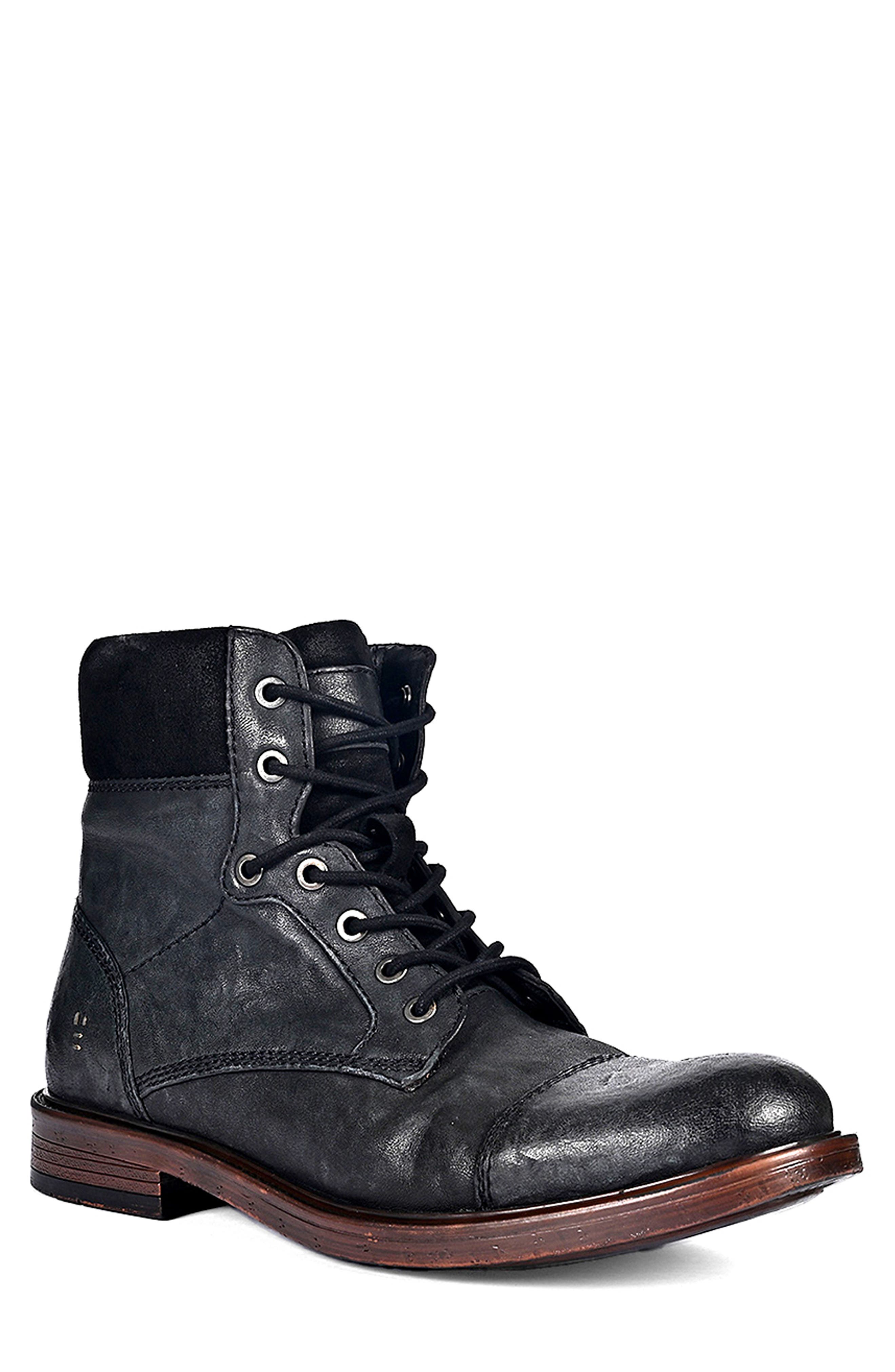 ROAN Lecture Leather Lace-Up Boot