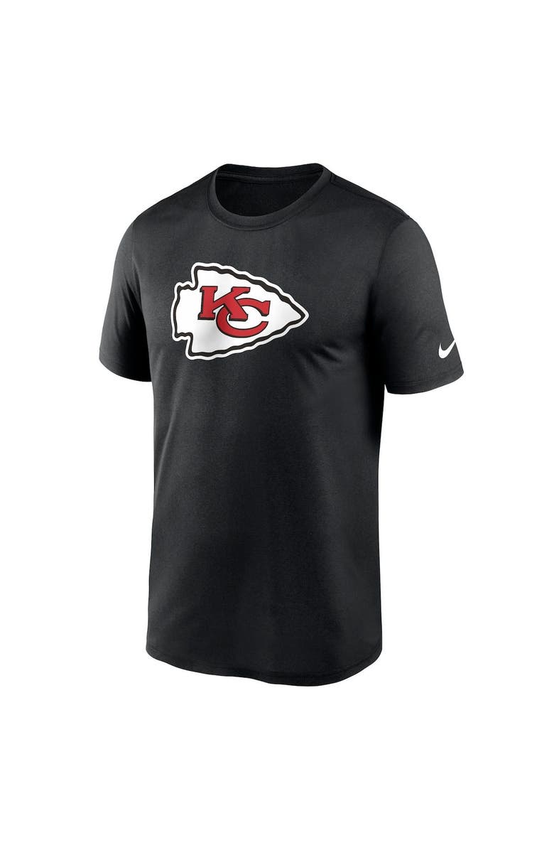 Nike Men's Nike  Black Kansas City Chiefs Legend Logo Performance T-Shirt, Alternate, color, 