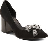 AZURA BY SPRING STEP Keala Half d'Orsay Pointed Toe Pump