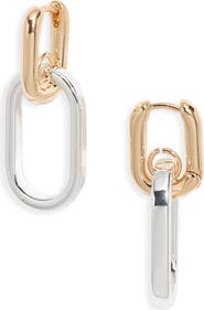 Nordstrom Double Link Drop Earrings