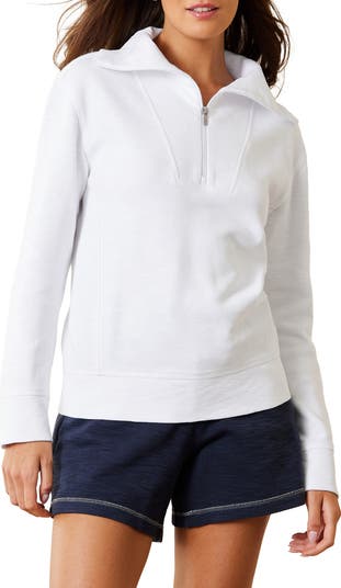 Tommy Bahama Tobago Bay Cotton Blend Half Zip Pullover Nordstrom