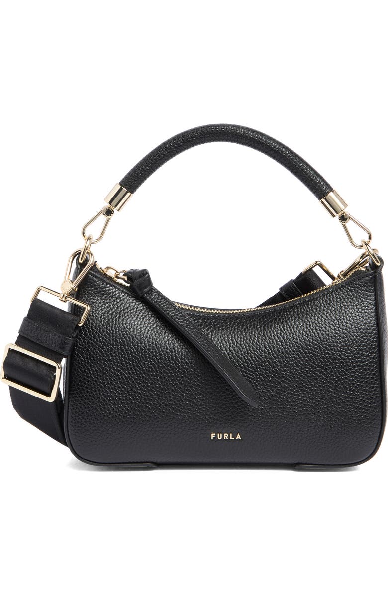 Furla Emera Mini Leather Crossbody Bag, Main, color,