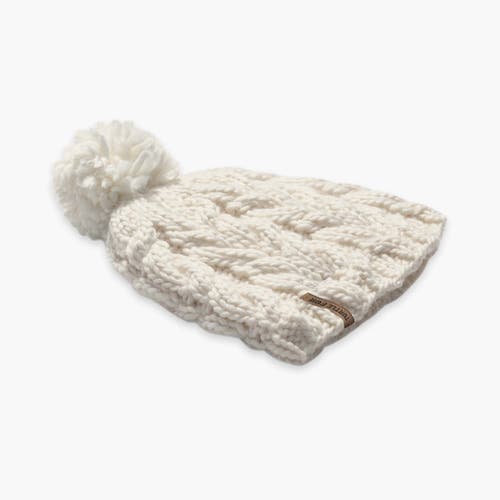 Turtle Fur Millie Wool Pom Beanie In Gray