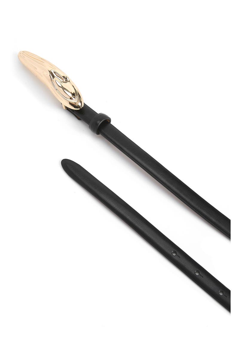 Liquid Luxe Belt, Alternate, color, BLACK