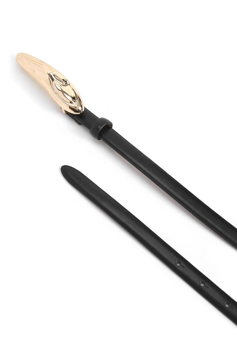 Ettika Liquid Luxe Belt, Alternate, color, Black