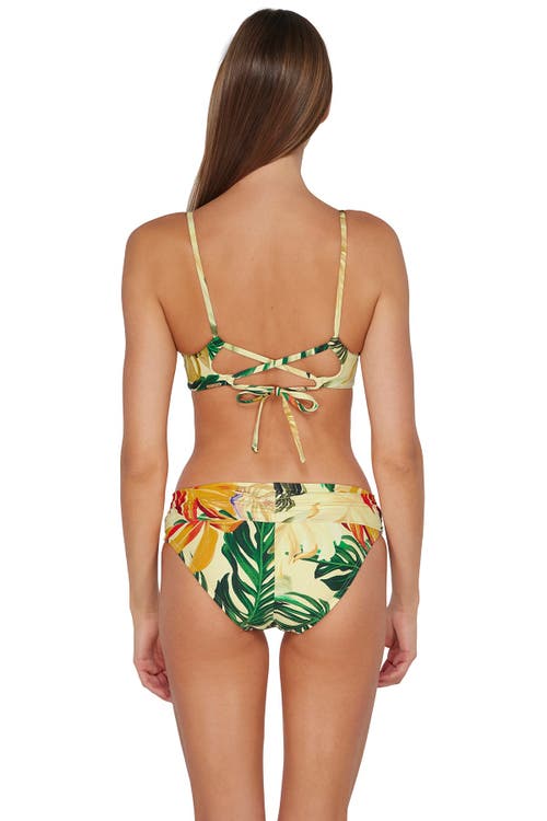 Sunsets Lyla Bralette In Amber Oasis