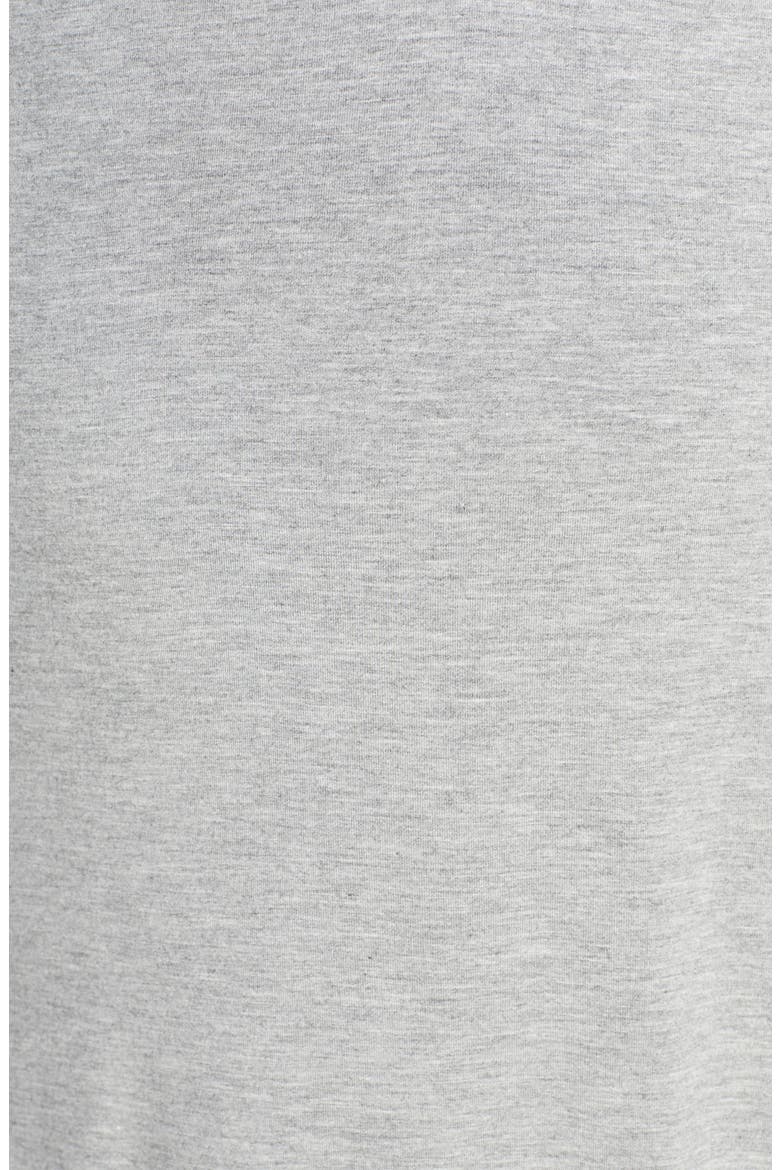 Solid Maternity/Nursing Nightshirt, Alternate, color, SOLID- HEATHERED GRAY