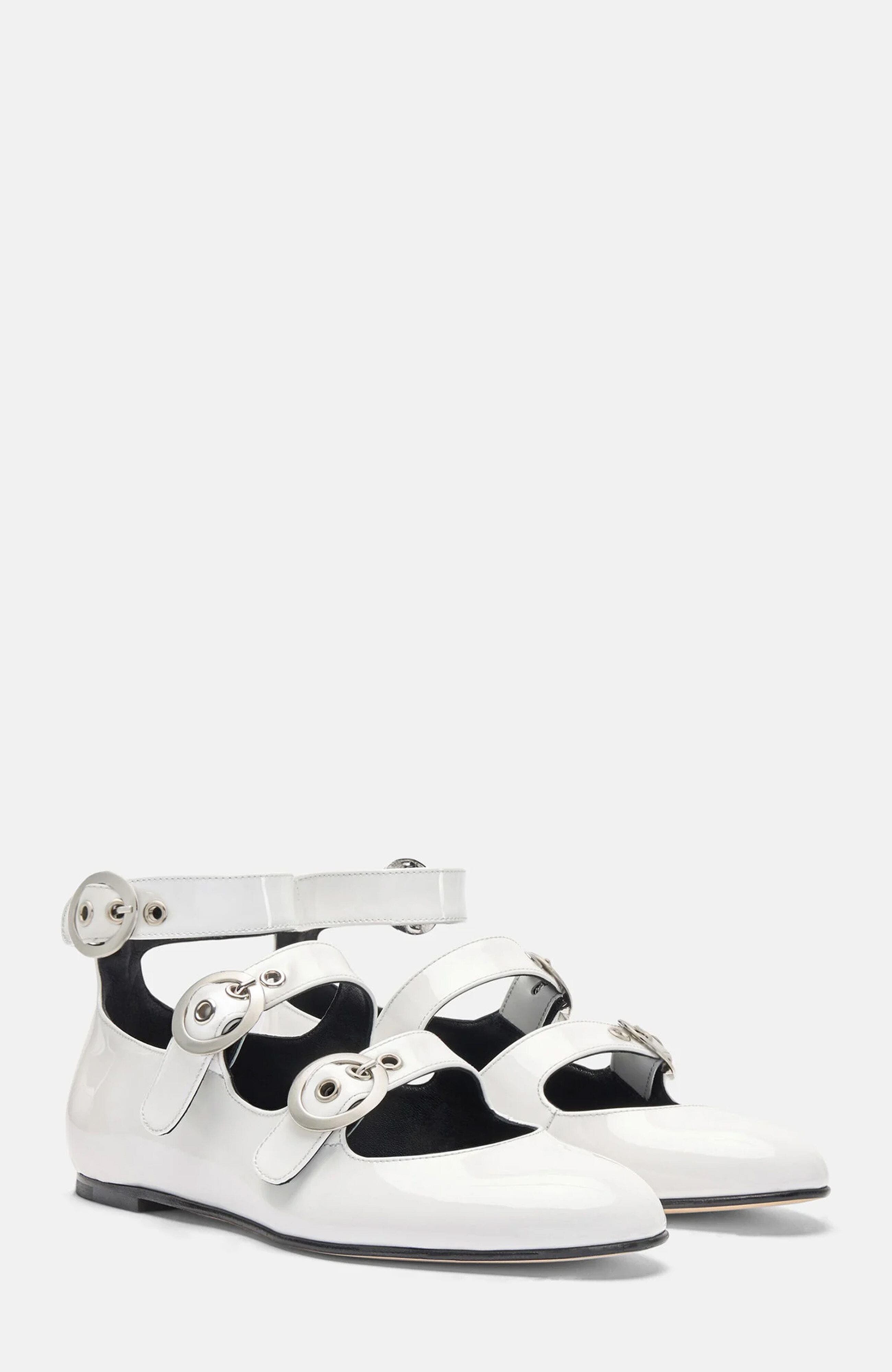 Linda II Ballerinas, Main, color, White