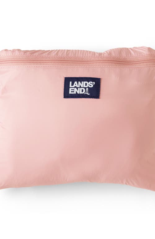 Lands' End Wanderweight Ultralight Packable Tote Bag In Purple