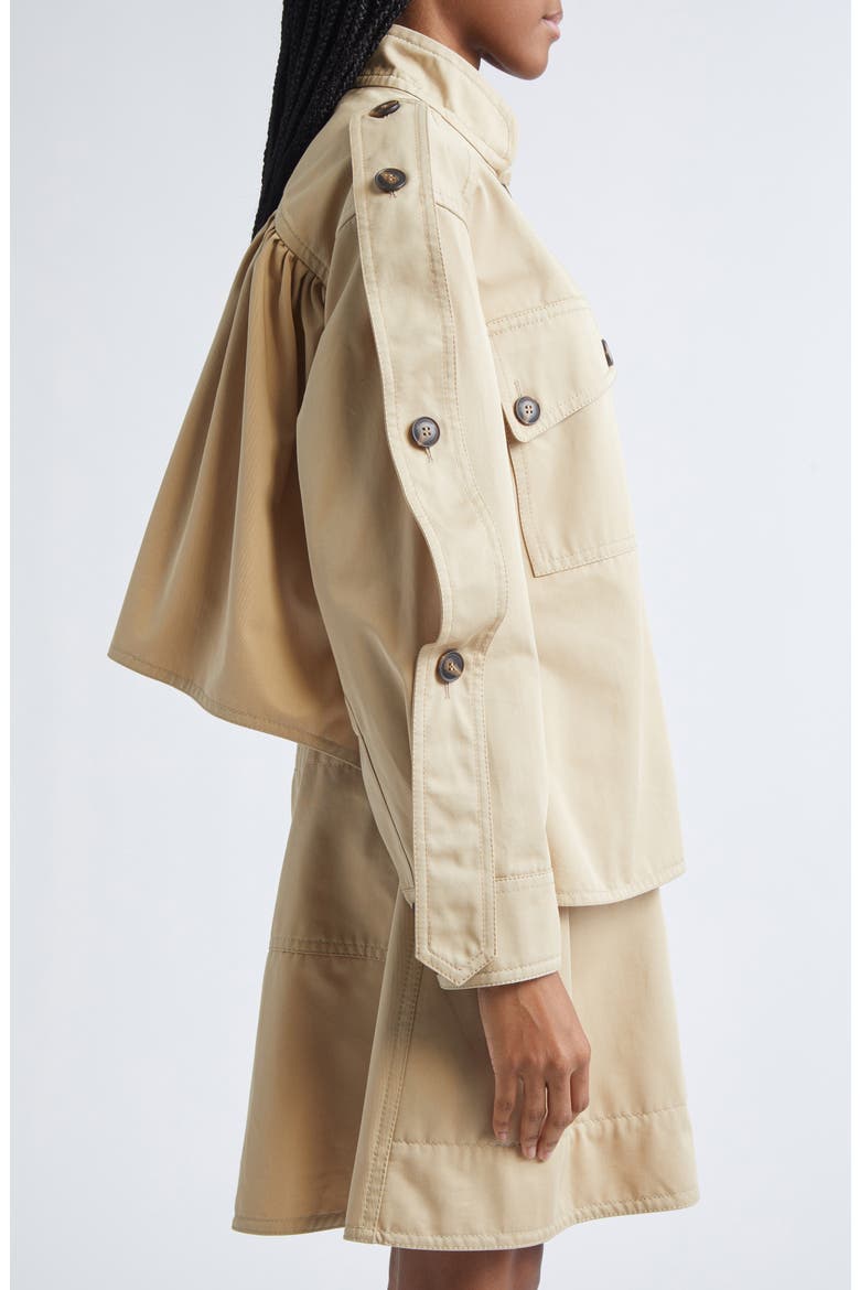 Rebellion Cargo Jacket, Alternate, color, BEIGE