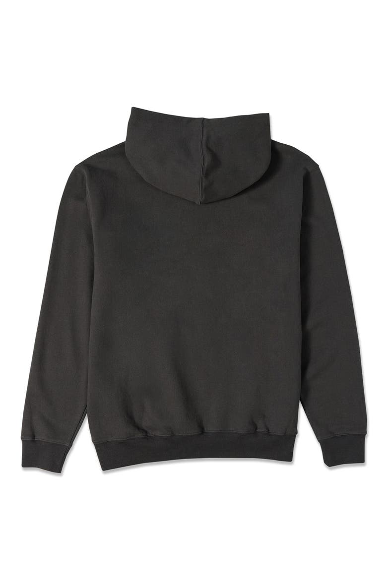 Bad Dog Graphic Stripe Hoodie, Alternate, color, WASHED BLACK