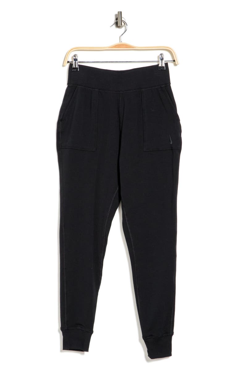 Nike Yoga 7/8 Fleece Pants, Alternate, color, 