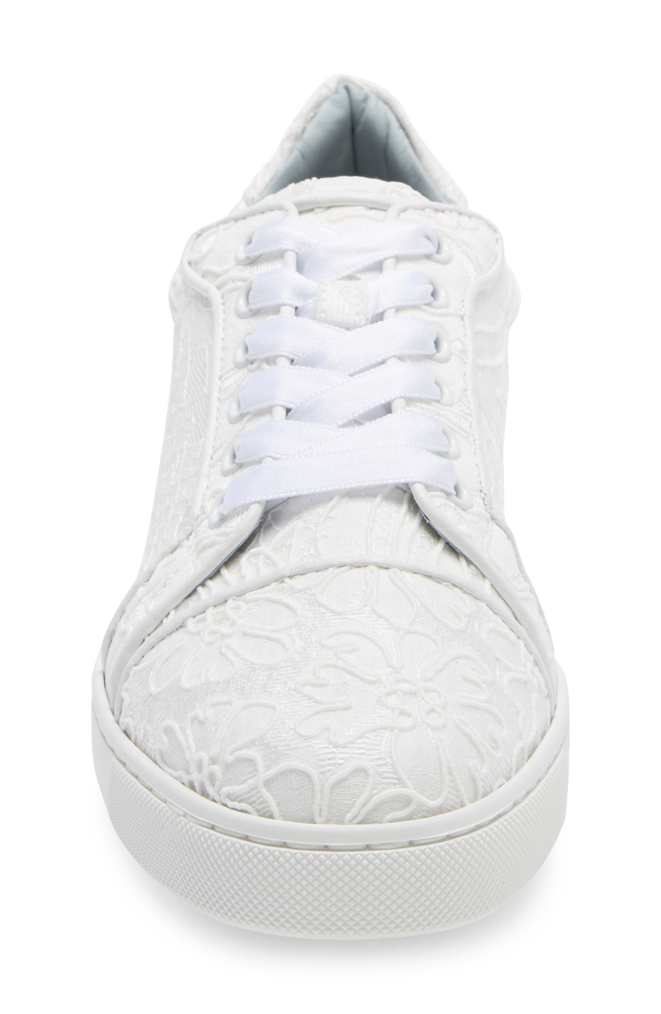 Christian Louboutin Vieira Orlato Low Top Sneaker, Alternate, color, Off White