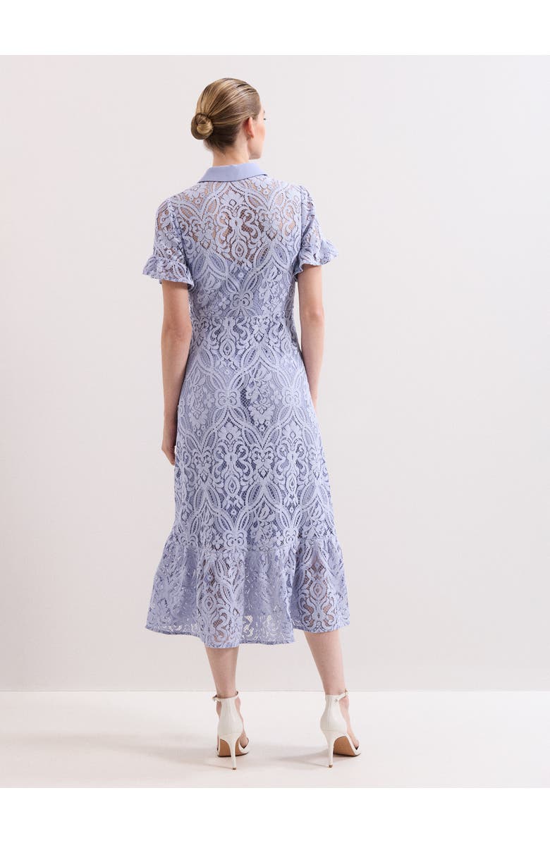 Phase Eight Carmine Lace Dress, Alternate, color, Pale Blue