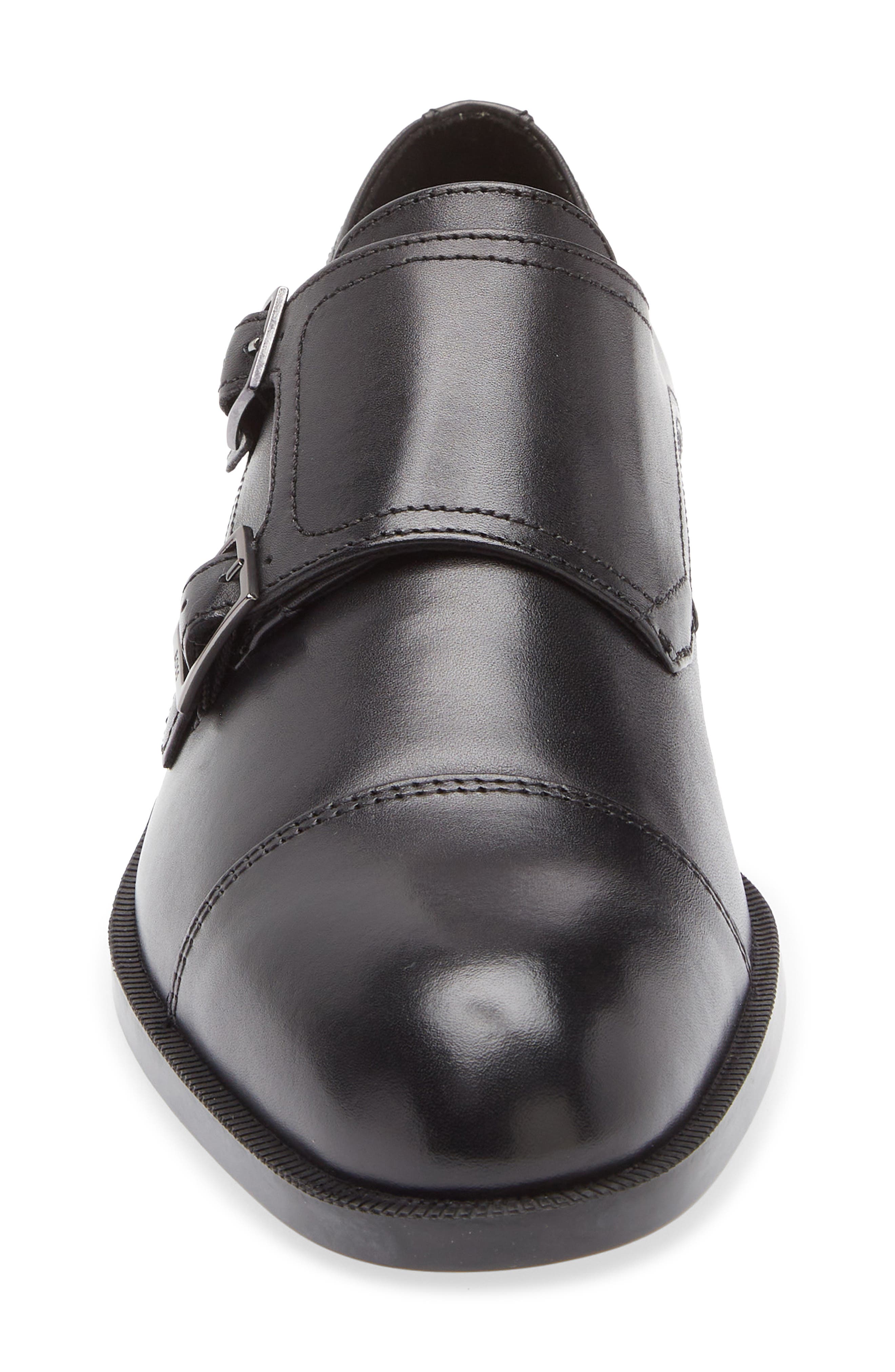 BOSS Tayil Monk Shoe, Alternate, color, Black