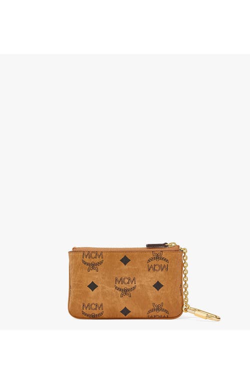 Mcm Key Pouch In Brown