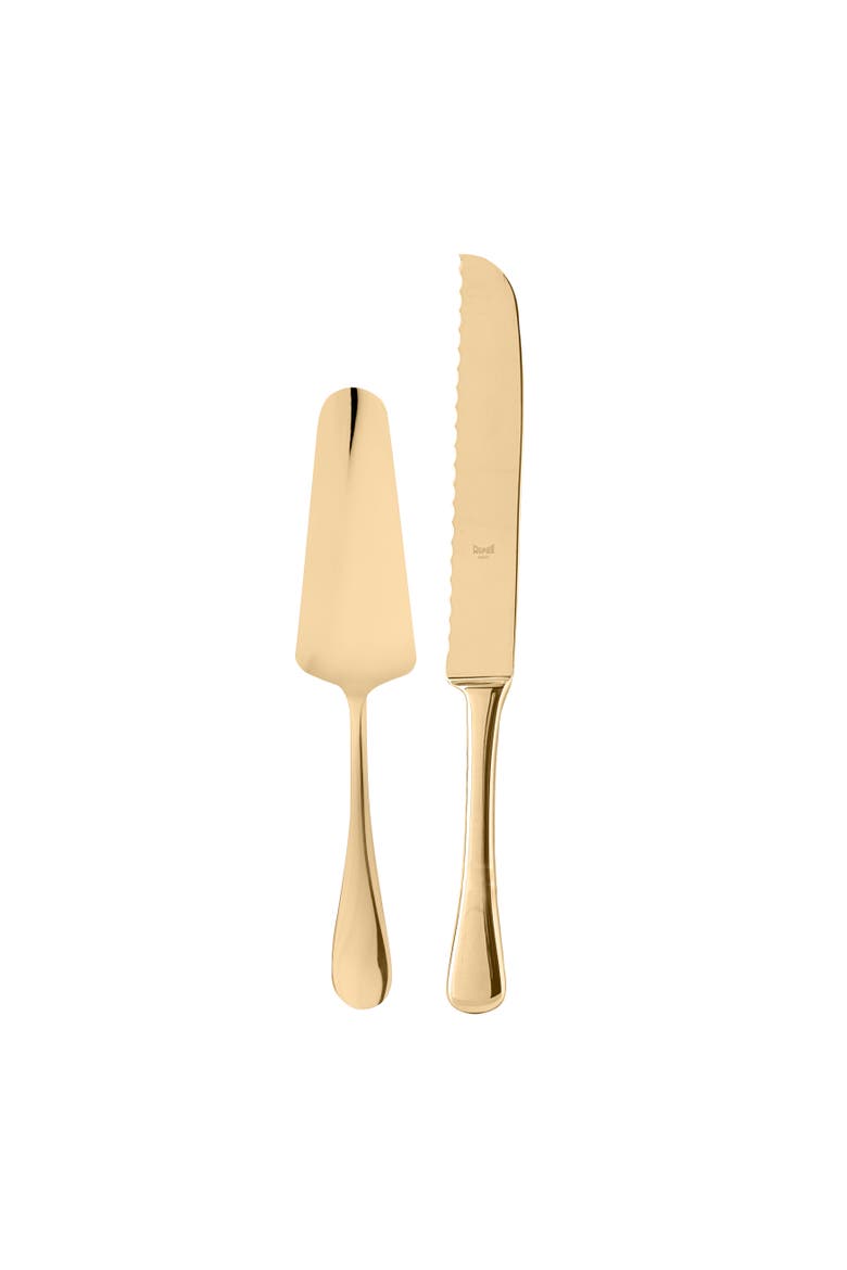 Brescia Cake Set - 2 Pieces, Main, color, Gold