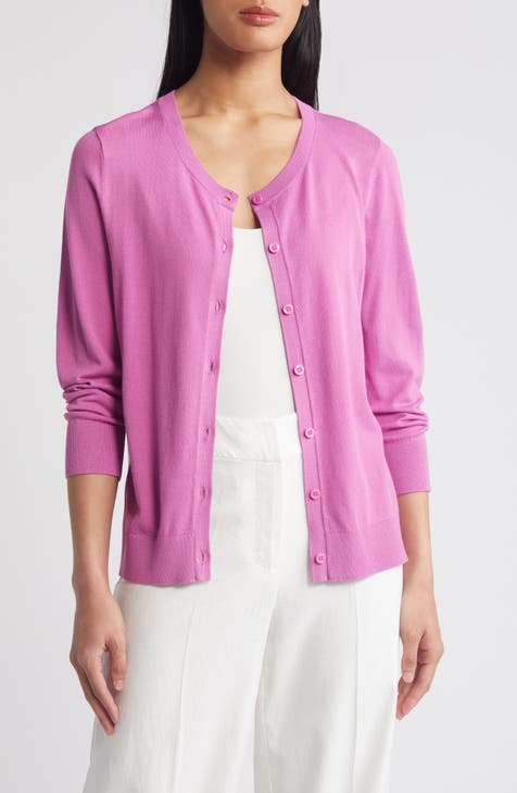 Women s Pink Cardigan Sweaters Nordstrom