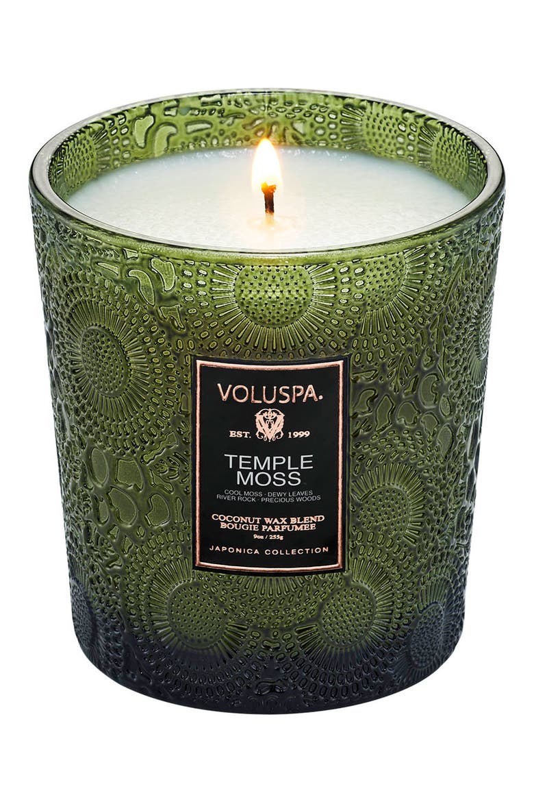 Temple Moss Classic Candle, Alternate, color, NO COLOR