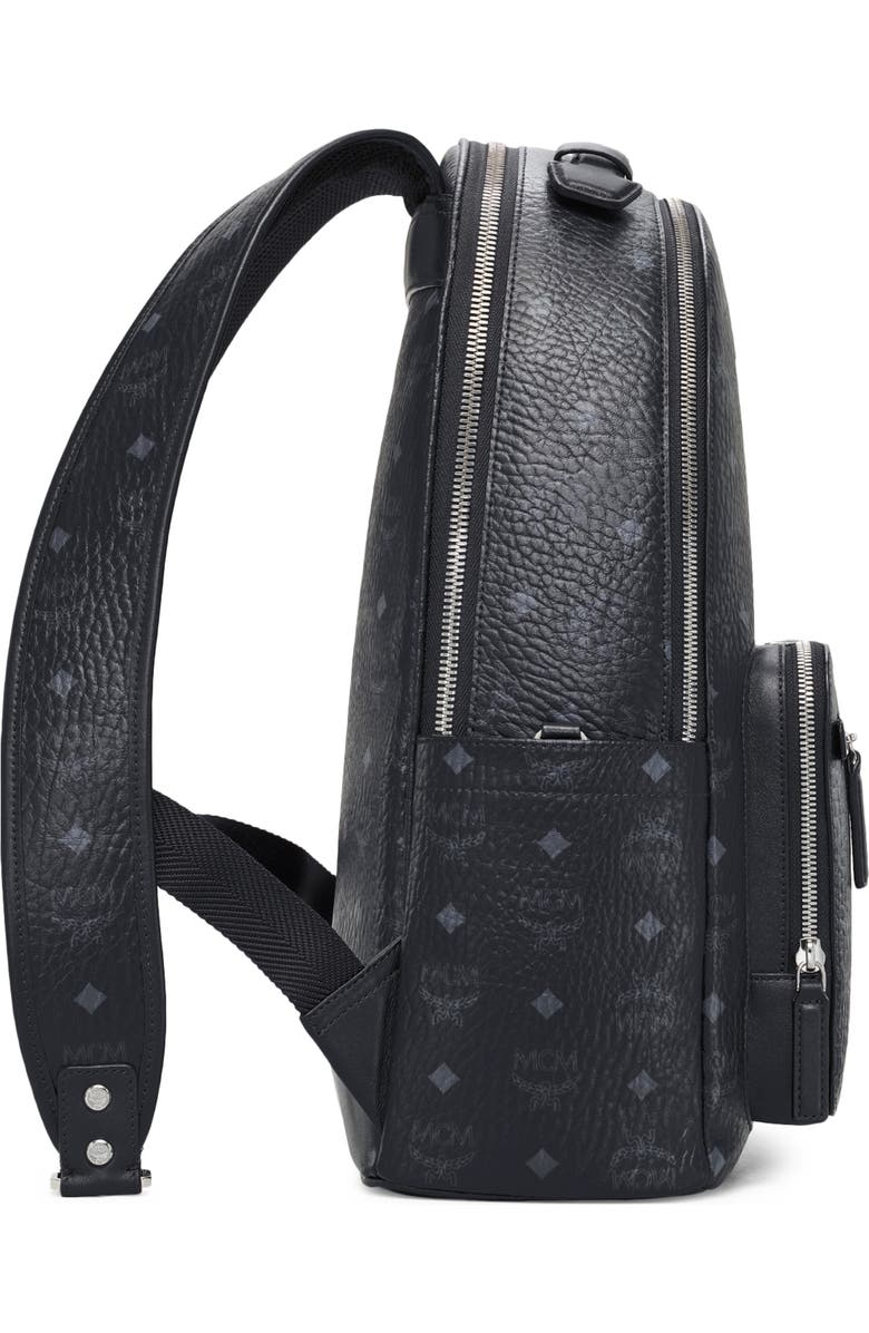 MCM Stark 40 Visetos Backpack, Alternate, color,