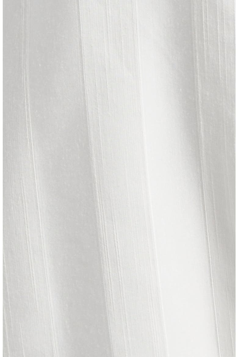 Vertical Stripe Oversize Pearl Snap Shirt, Alternate, color, PAPYRUS