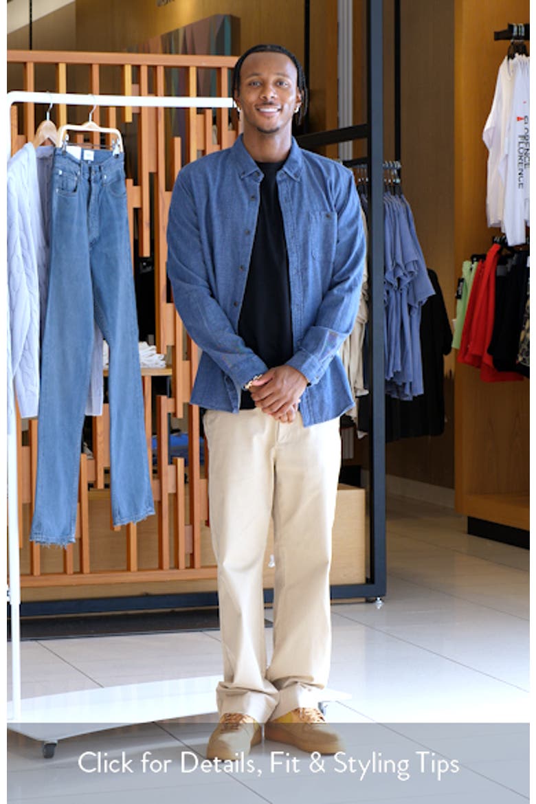 Scholar Organic Cotton Chambray Button-Down Shirt video