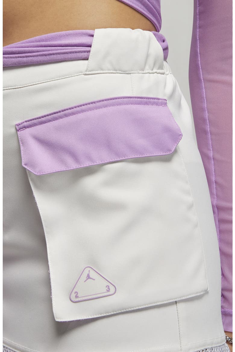 23 Engineered Pleated Cargo Skirt, Alternate, color, PHANTOM/ IRIS WHISPER