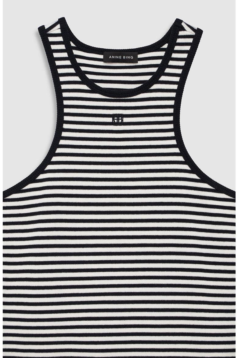 Cole Dress, Alternate, color, White / Black