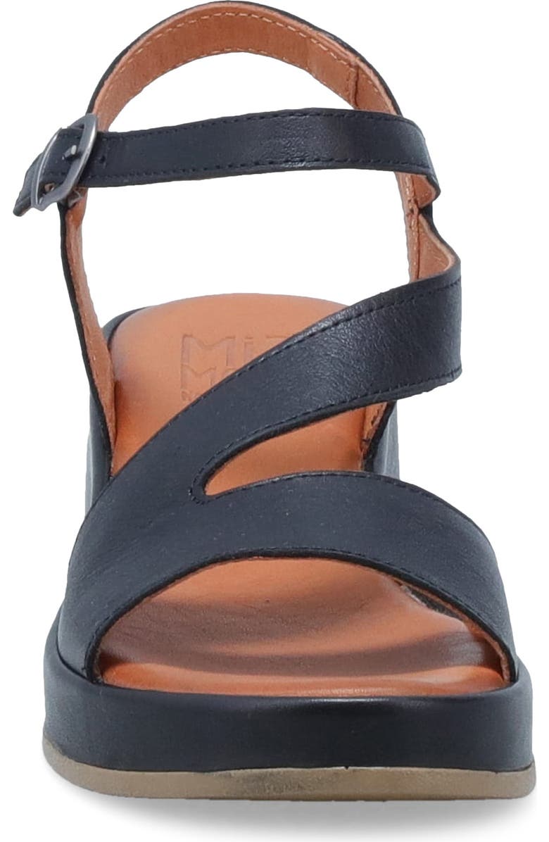 Miz Mooz Preston Ankle Strap Wedge Sandal, Alternate, color,