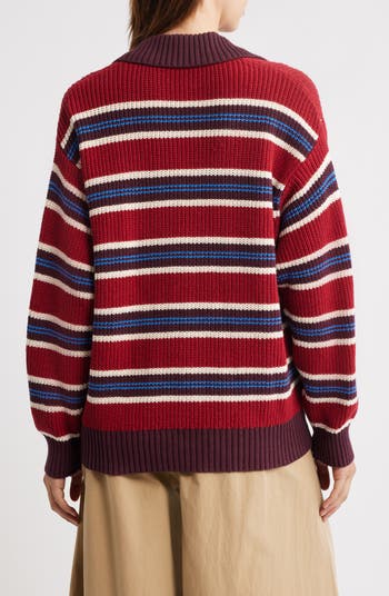 Ilona Stripe Organic Cotton Sweater