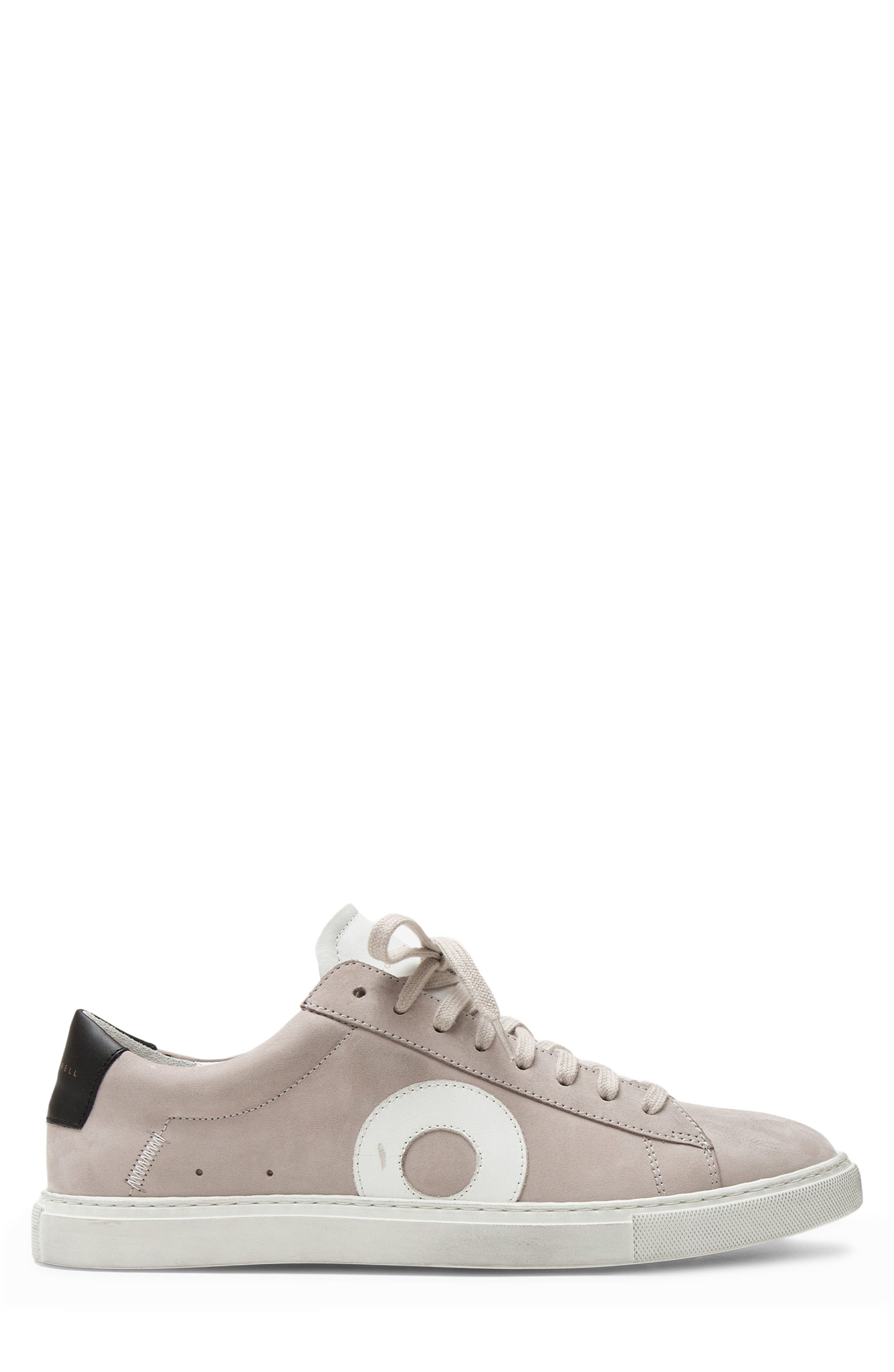OLIVER CABELL Low Top Leather Sneaker, Alternate, color, Fog