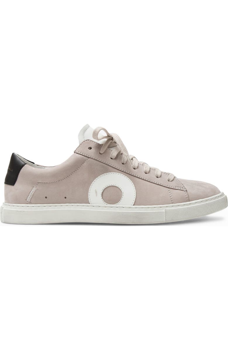 OLIVER CABELL Low Top Leather Sneaker, Alternate, color, Fog