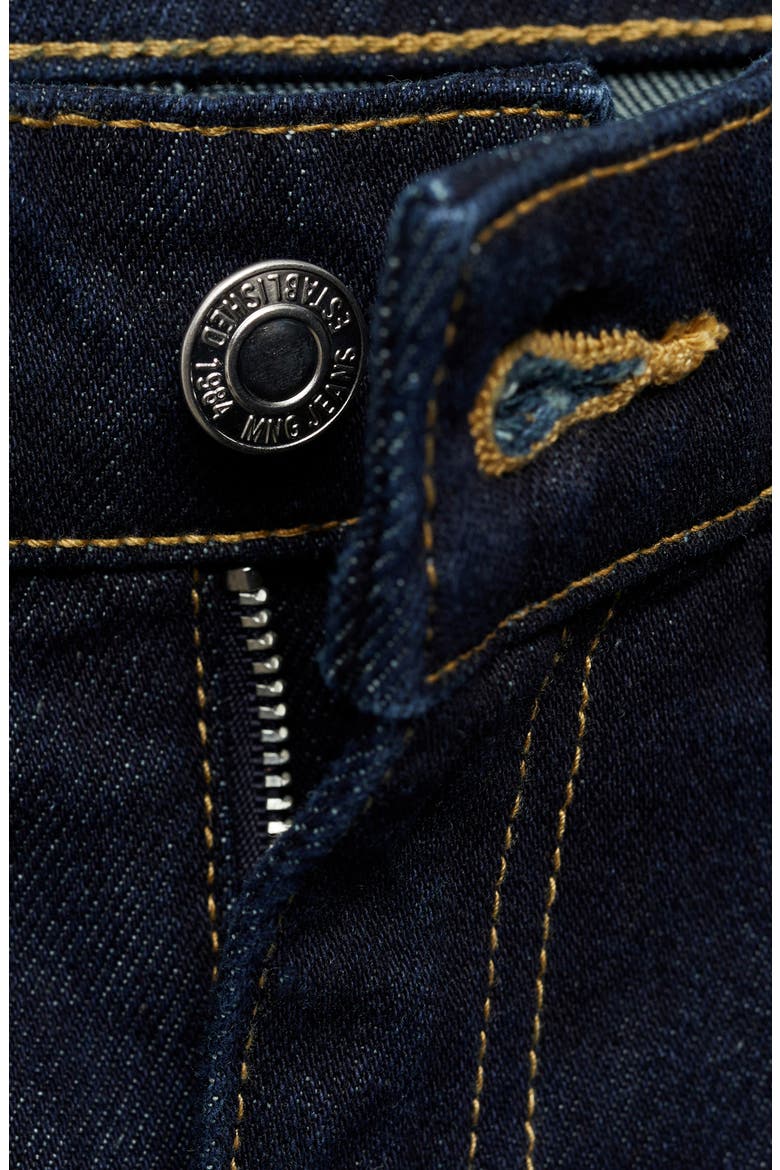 High Waist Straight Leg Jeans, Alternate, color, OPEN BLUE