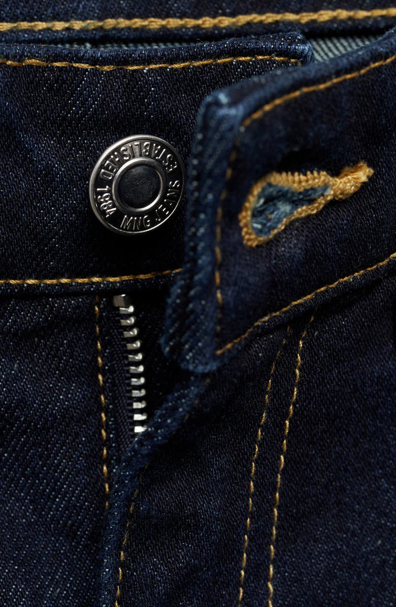 MANGO High Waist Straight Leg Jeans, Alternate, color,